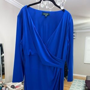 Royal Blue Midi Dress